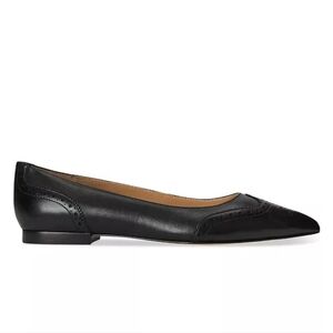 Lauren Ralph Lauren Black Leather Loafers